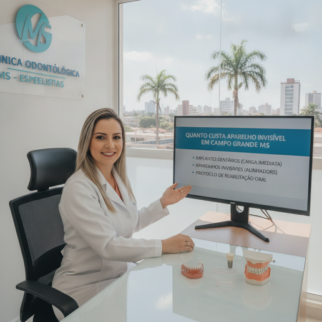 Como Funciona Aparelho Invisível em Campo Grande MS