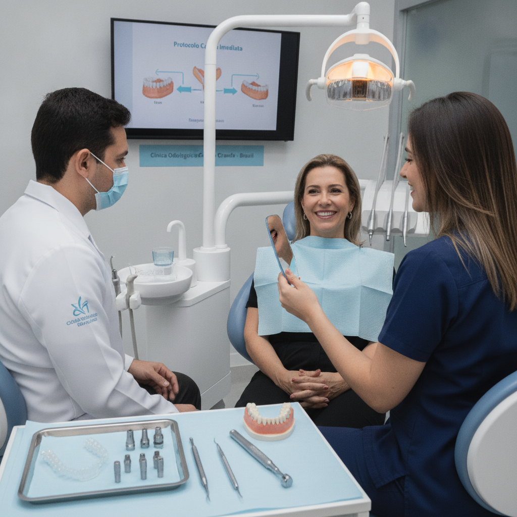 Como Funciona Protocolo Dentário Carga Imediata Campo Grande
