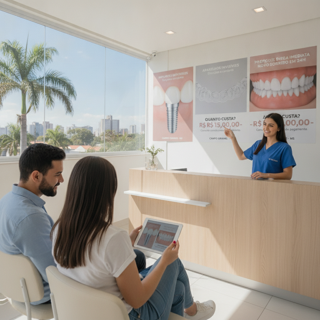 Como Funciona Protocolo Dentário Carga Imediata Campo Grande