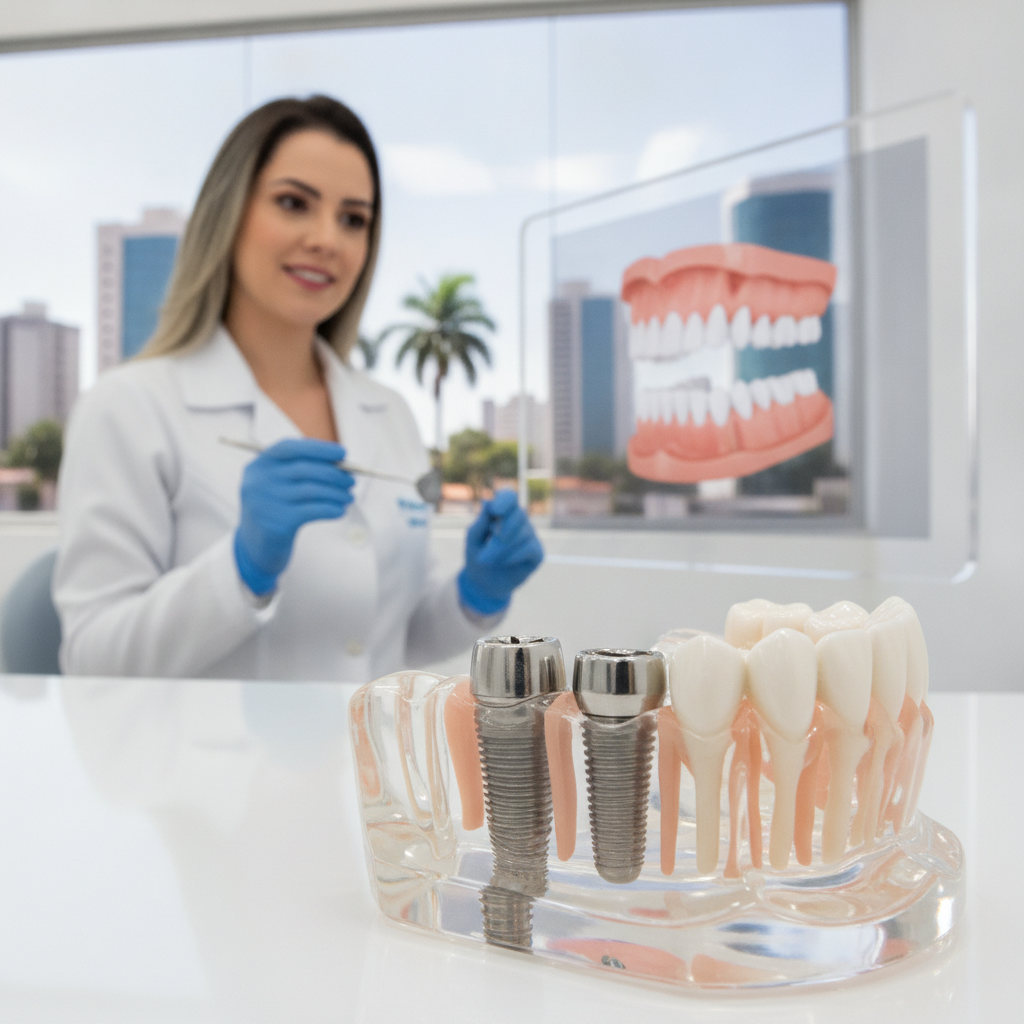 Implante Dentário de Titânio em Campo Grande MS: Vale a Pena?