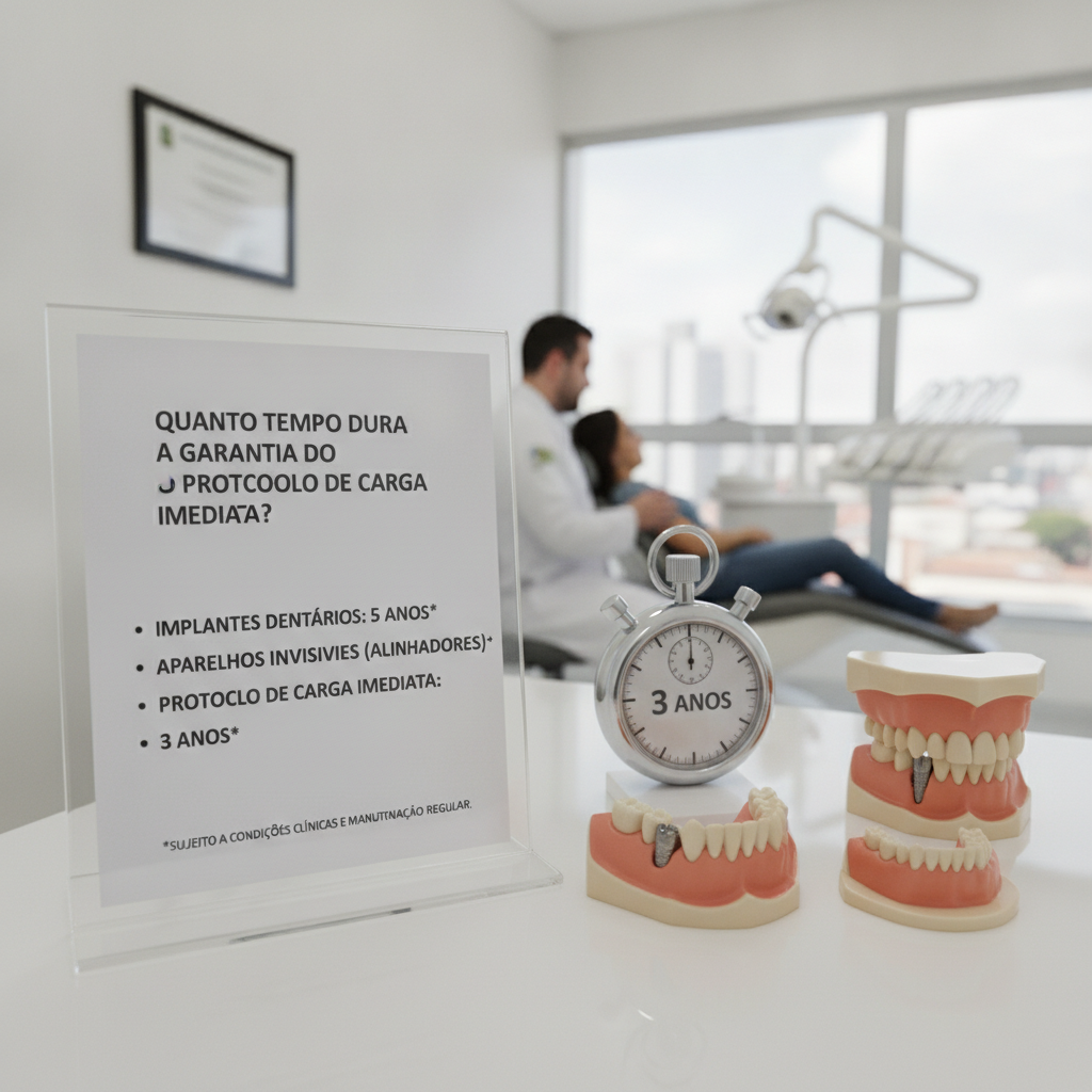 Protocolo Dentário Carga Imediata Tem Garantia em Campo Grande?