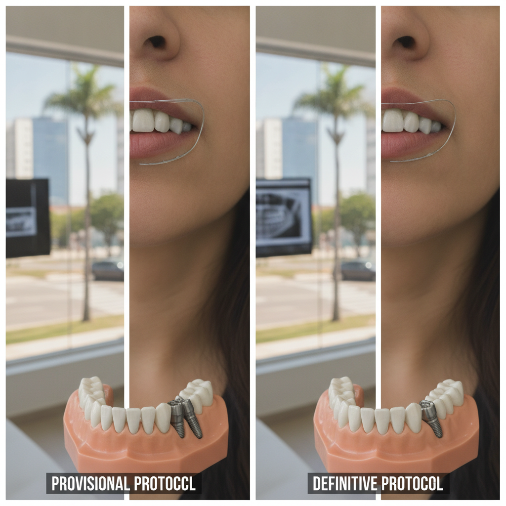 Protocolo Dentário Provisório e Definitivo em Campo Grande