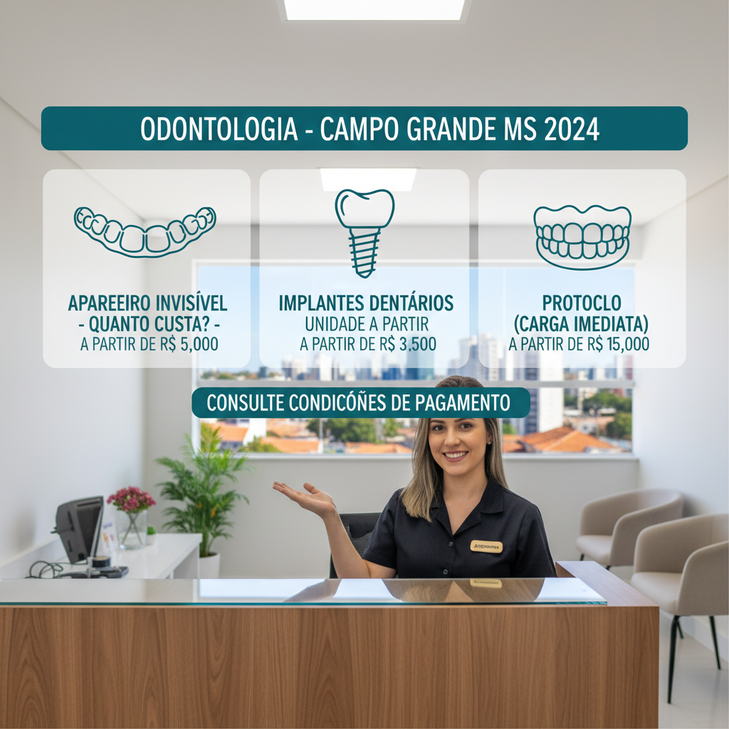 Quanto Custa Aparelho Invisível Campo Grande MS 2024