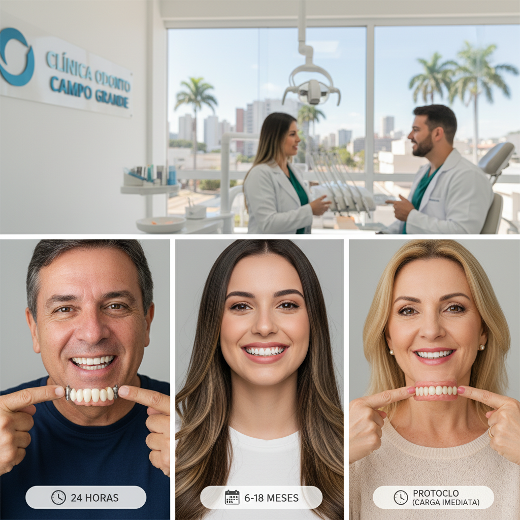 Quanto Tempo Dura Protocolo Dentário Carga Imediata Campo Grande