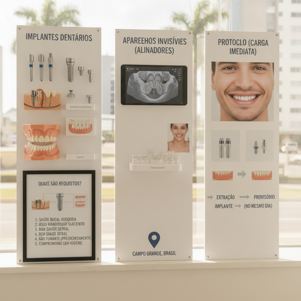 Requisitos para Implante Dentário em Campo Grande MS